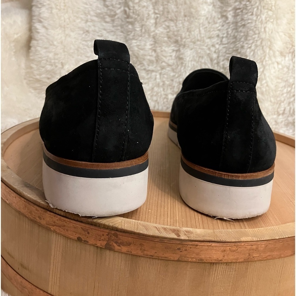 Caslon Hadley Black Suede Leather Loafer Slip-on Shoes Size 11 - Picture 5 of 9